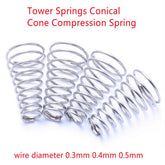 Wire Diameter Tower Springs Conical Cone-TI00567-Veeddydropshipping